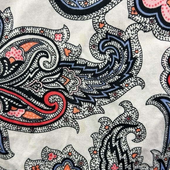 Ann Taylor Women's Paisley Print Knee Length Pencil Skirt Size 8- flaw - Picture 10 of 10